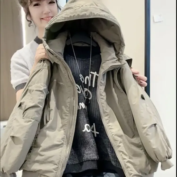 [现货现发]儿童冬季新款连帽加厚保暖酷帅潮牌外套百搭