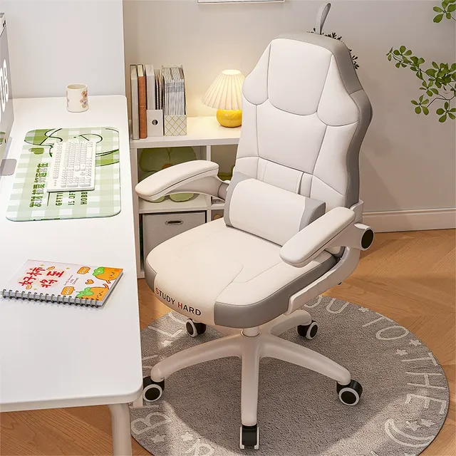 电脑椅家用舒服久坐靠背卧室女生大学生宿舍升降转椅书桌学习椅子