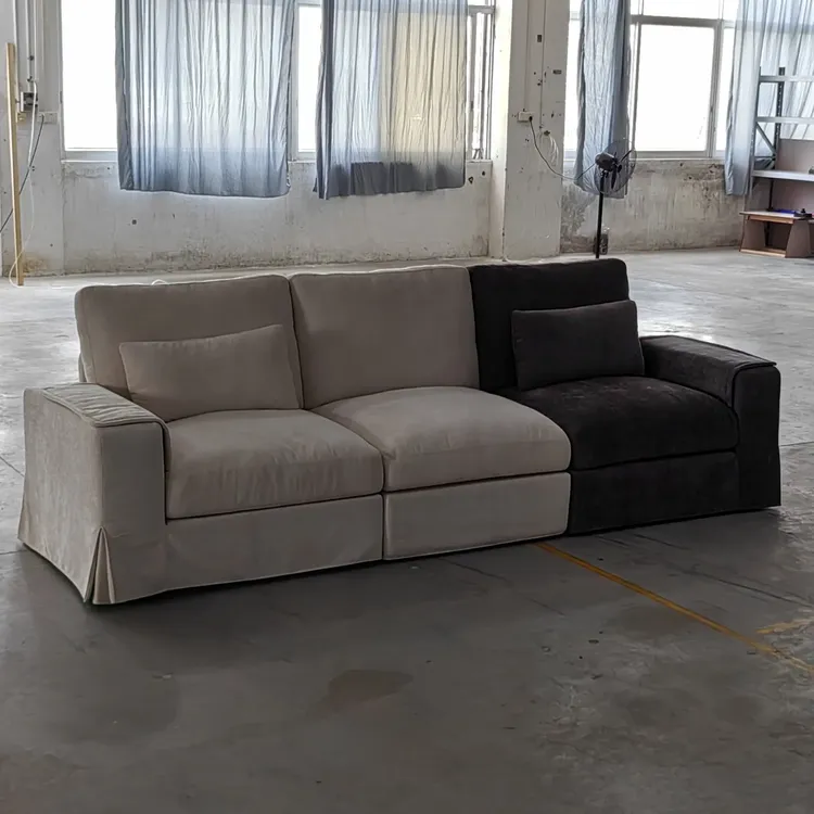 3人（含）-6人（不含）软硬布艺沙发时尚北欧电视柜意式客厅家用简约