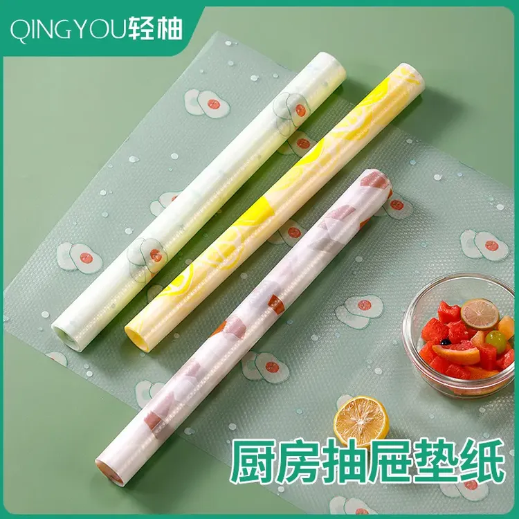 印花抽屉防水防油垫纸可裁剪多功能厨房台面防油垫子橱柜衣柜防潮