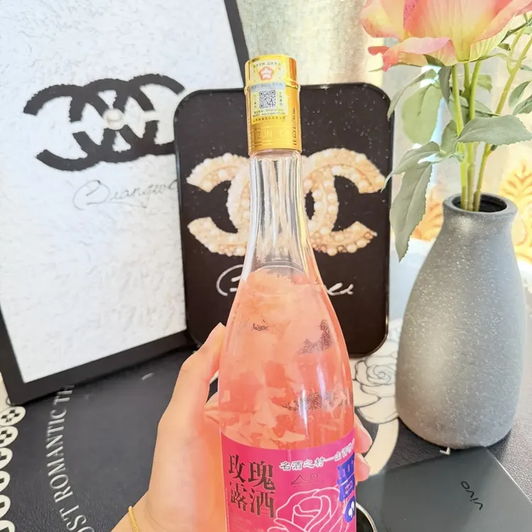 玫瑰露酒桂花酒茉莉花香甜果酒低度女生微醺小酒
