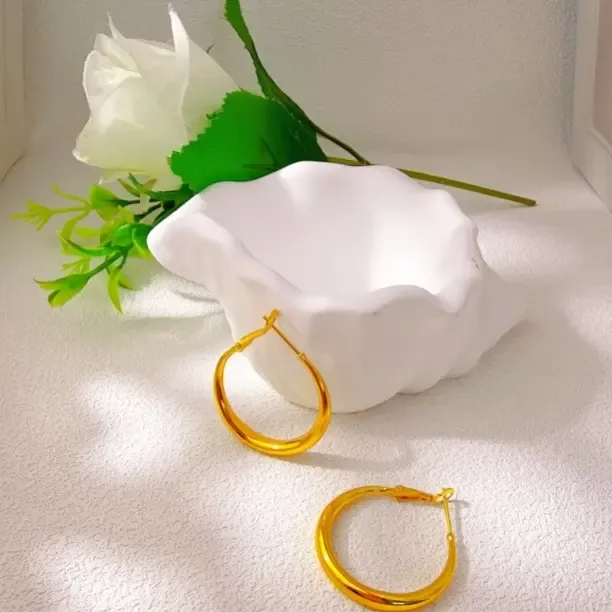 合金耳饰 MG 时尚圈圈耳环0.05g