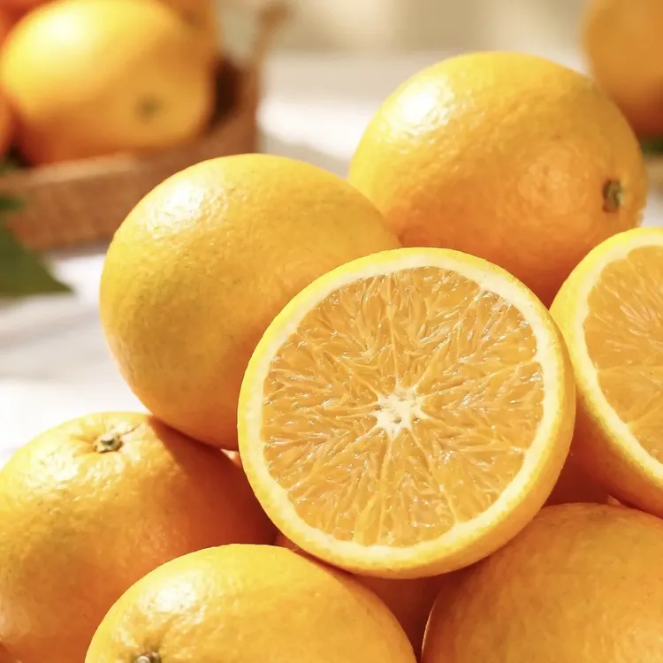 正宗赣南脐橙果园现摘新鲜当季手剥橙子细嫩多汁维C水果