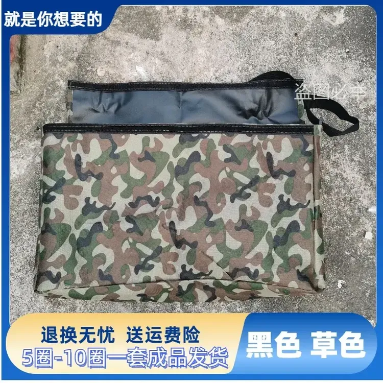 【视频同款一套】户外门套排套架养殖垂钓绳竹水笼渔具包养殖包