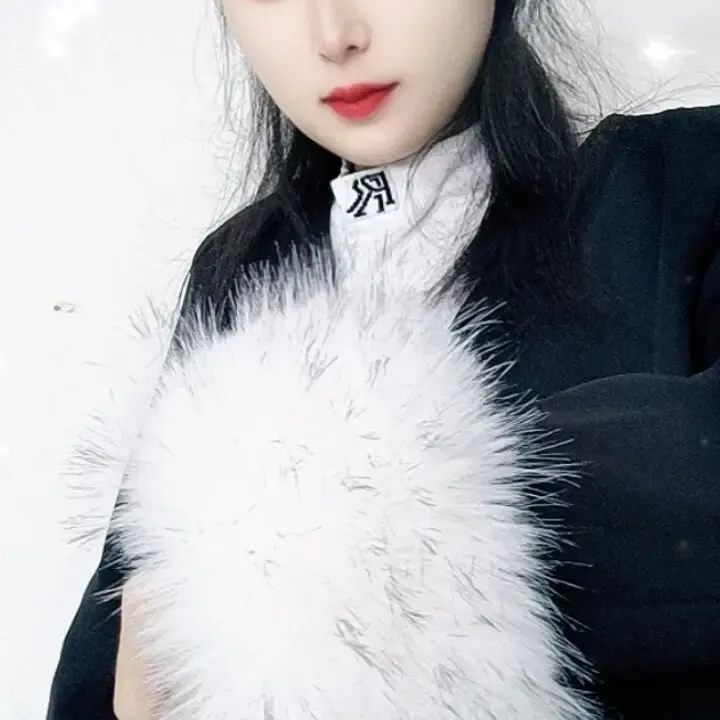 多色毛毛套袖仿貉子袖口手圈毛毛套袖保暖套袖防风袖口护手手腕