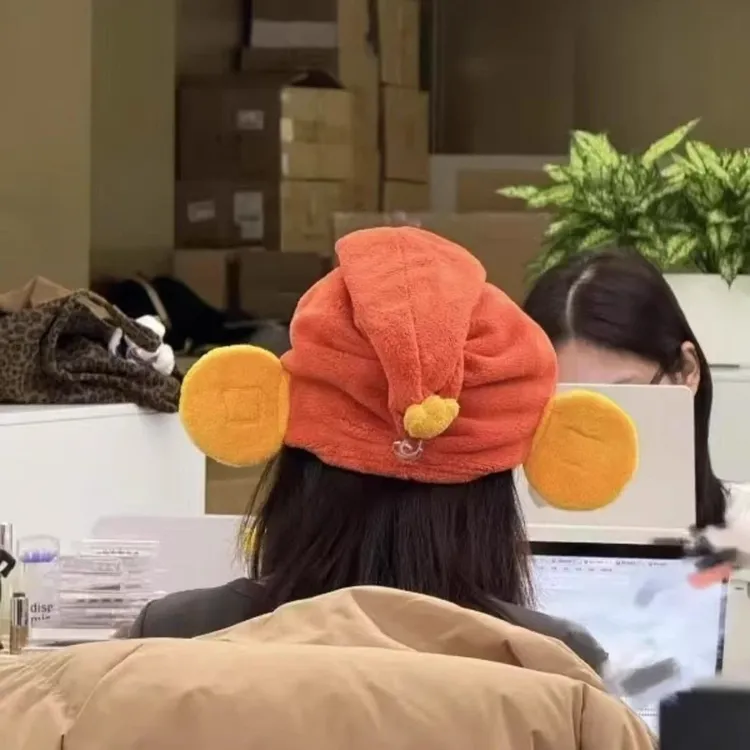 小红薯同款小财神干发帽吸水帽速超强速干洗头学生毛巾浴帽加厚