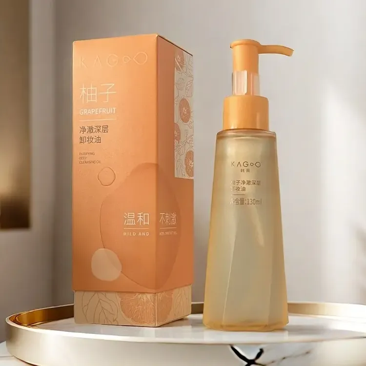 韩果柚子净澈深层卸妆油清爽保湿温和不刺激眼唇脸清洁污垢卸妆液