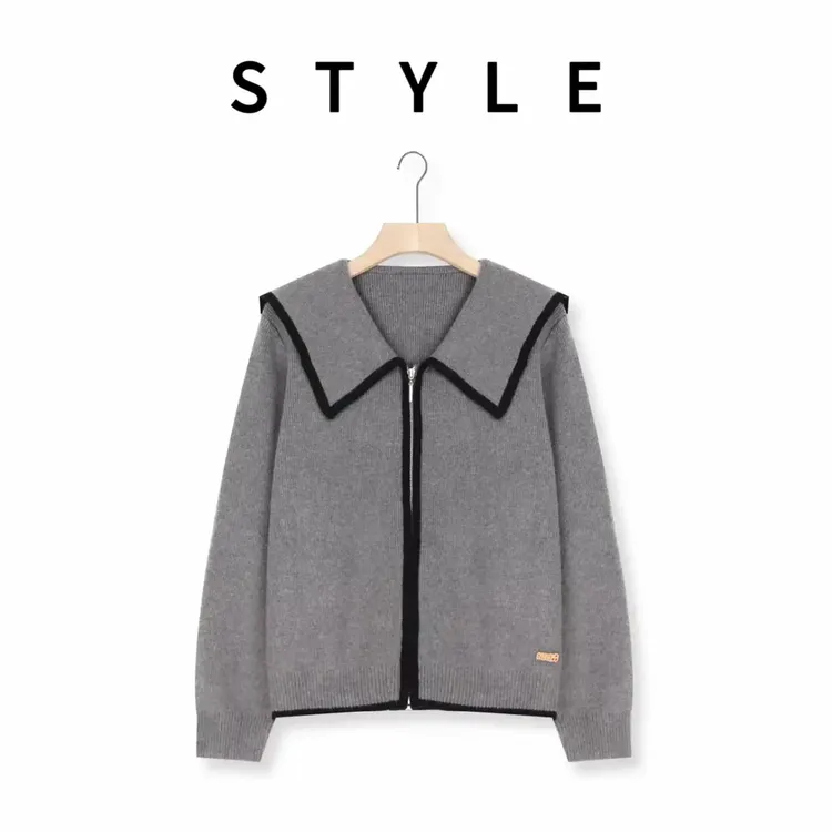 200斤针织大码秋季女长袖韩系毛针织衫网红时尚百搭女装翻领3003