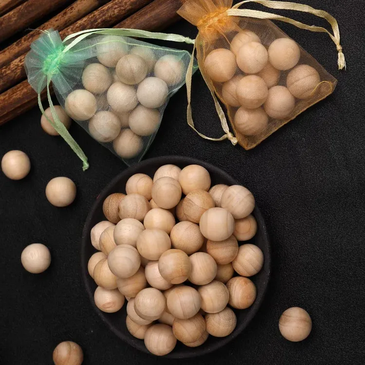 【雨季必备 100颗香樟木球】香樟木球防潮防蛀芳香家用持久除味室内