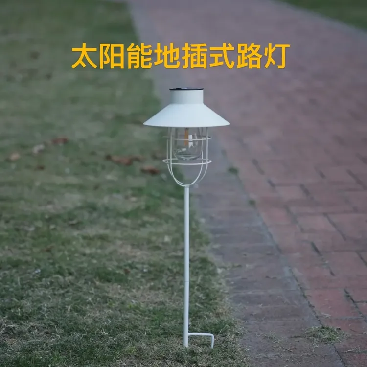 露营户外照明马灯手提超长续航野营防水氛围复古帐篷太阳能路灯
