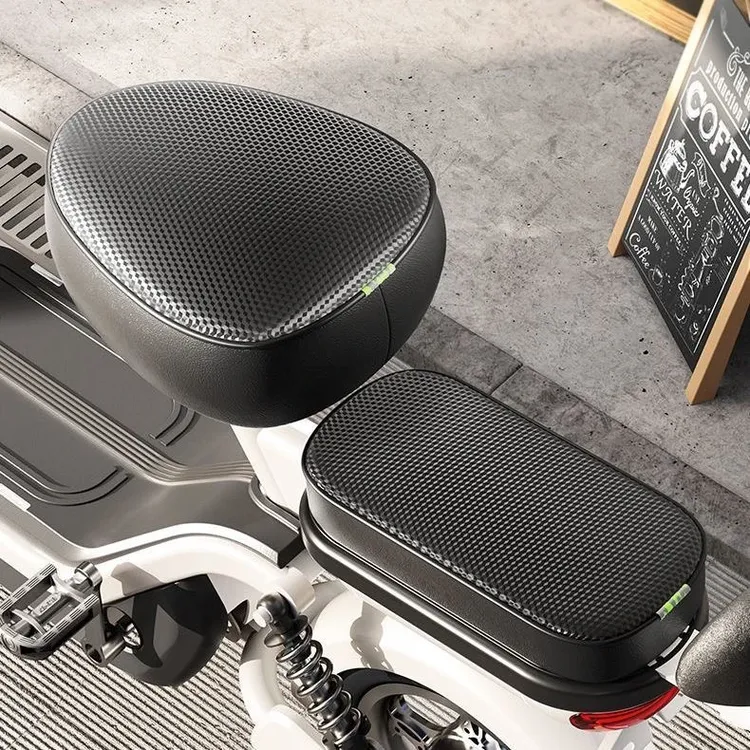 电动车座套电动车坐垫套防水防晒皮革座套加厚电动自行车通用座套