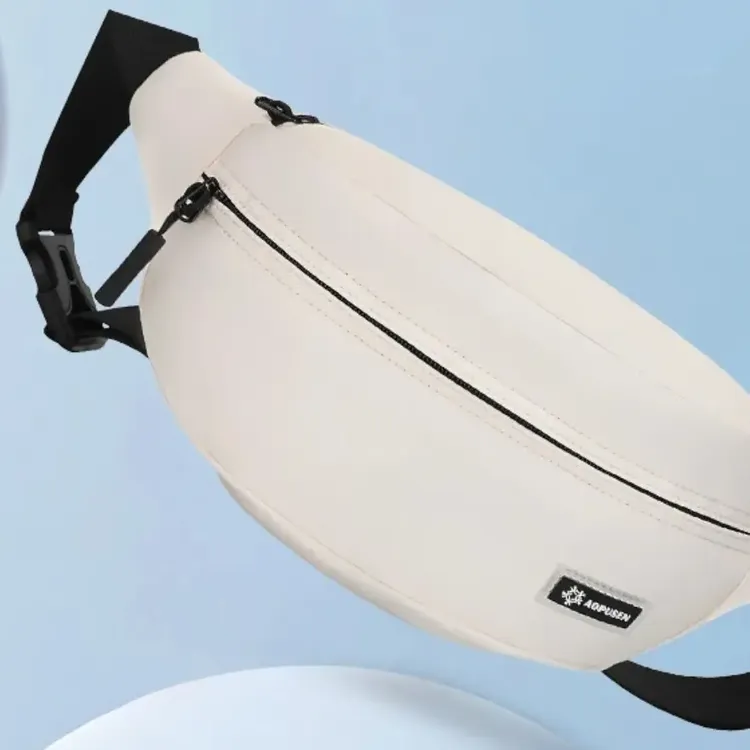 [阳光8点-澳普森]时尚休闲潮流通用多功能拉链时尚斜挎腰包10437