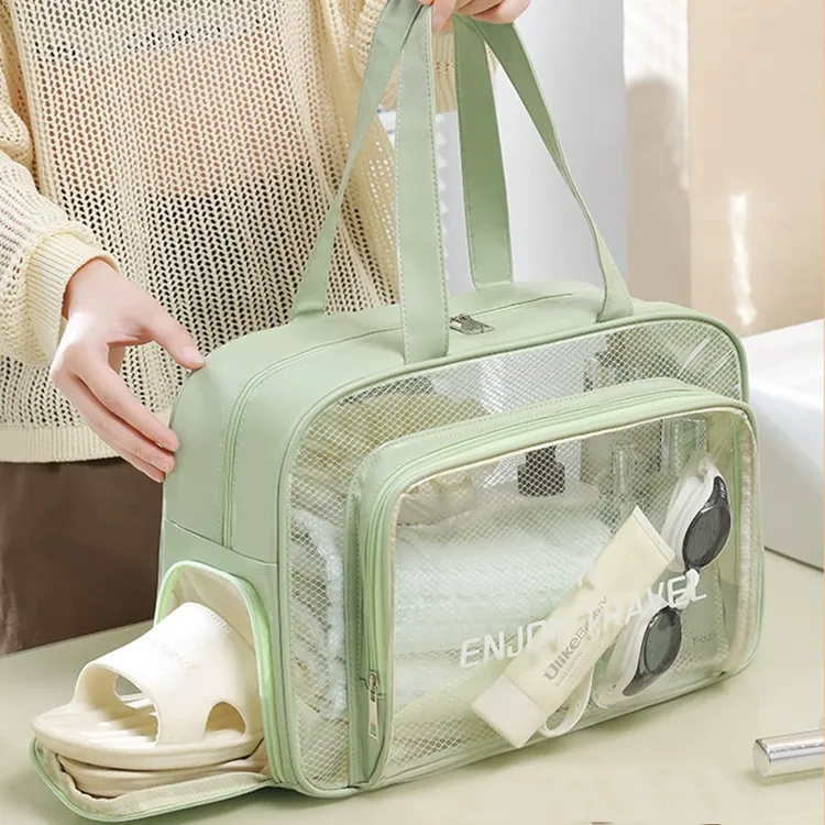 干湿分离洗澡包洗漱包女大容量健身游泳包2025新款浴兜手提袋防水