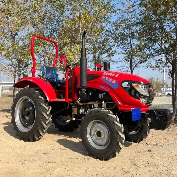 农用四轮四驱大马力多功能拖拉机可用于耕田开沟旋耕
