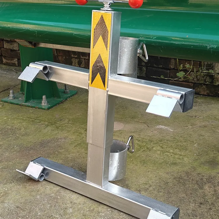 警示牌波形板护栏卡座标识牌快速固定器临时交通标牌固定器抱箍