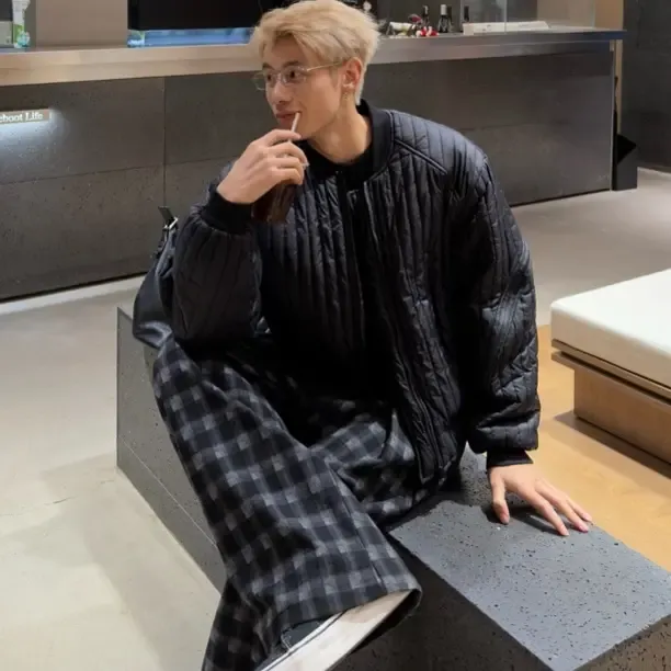 2025小众设计感日系复古棉衣外套ins简约高级感棉服痞帅