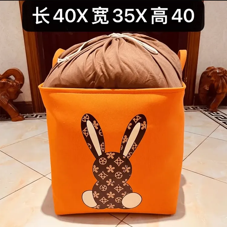新疆西藏包邮家用整理收纳袋玩具衣服特大号防霉储物箱防潮布艺加