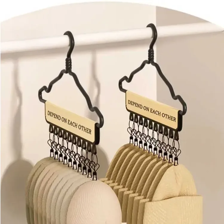 帽子便携旅行收纳神器鸭舌帽挂钩家用多夹子衣架挂衣架晾衣架