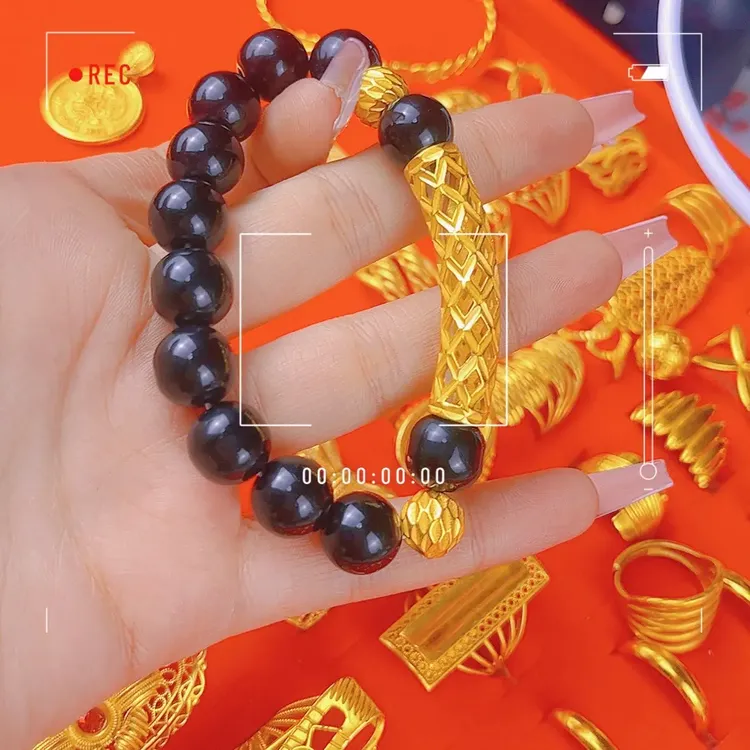 铜合金亚克力手链 铜合金新款时尚手串Ks مەڭگۈ ئۆزگەرمەيدۇ