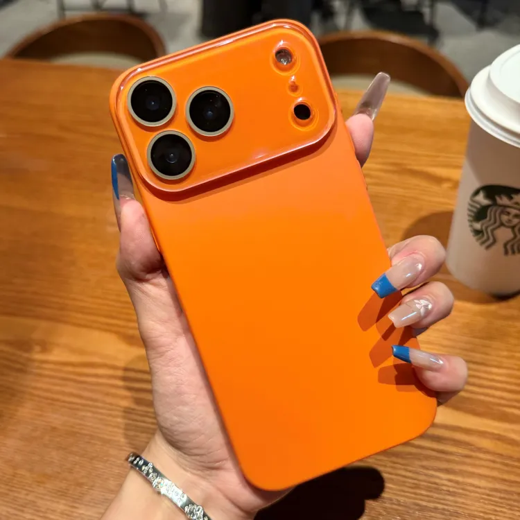 新款护镜PC硬壳适用于iPhone17promax手机壳磨砂肤感苹果16promax