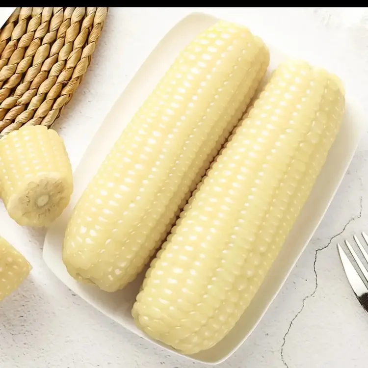 白糯玉米头茬软糯香甜东北奶香大白糯粘玉米单支大棒真空装