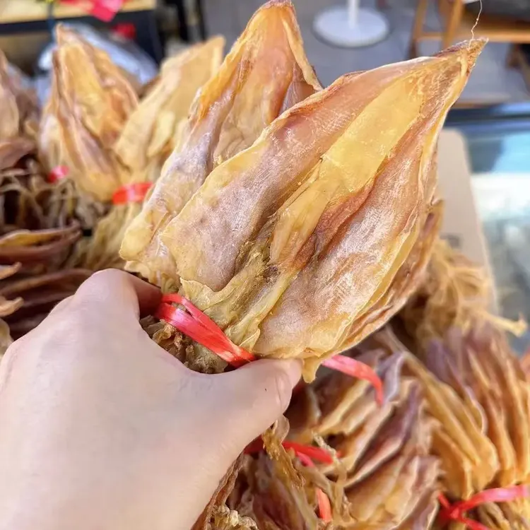 船晒小岞手釣鱿鱼母正宗深海捕捞煲汤烹饪海鲜干货