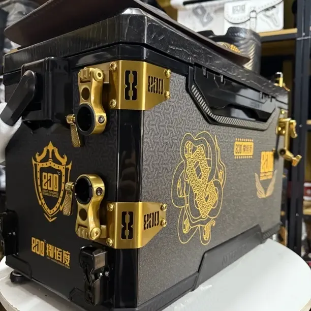 高配版可坐带升降多功能台钓箱黑坑适用