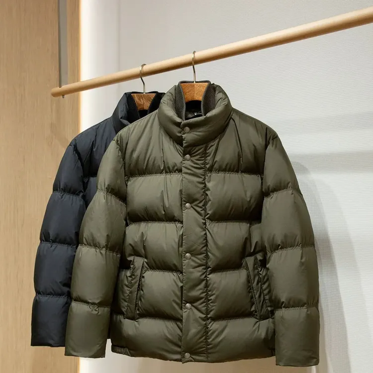 TOM FFIOR 【L*P-5.4w+】奢华之美！再生面料羊毛拼接鹅绒羽绒服2399