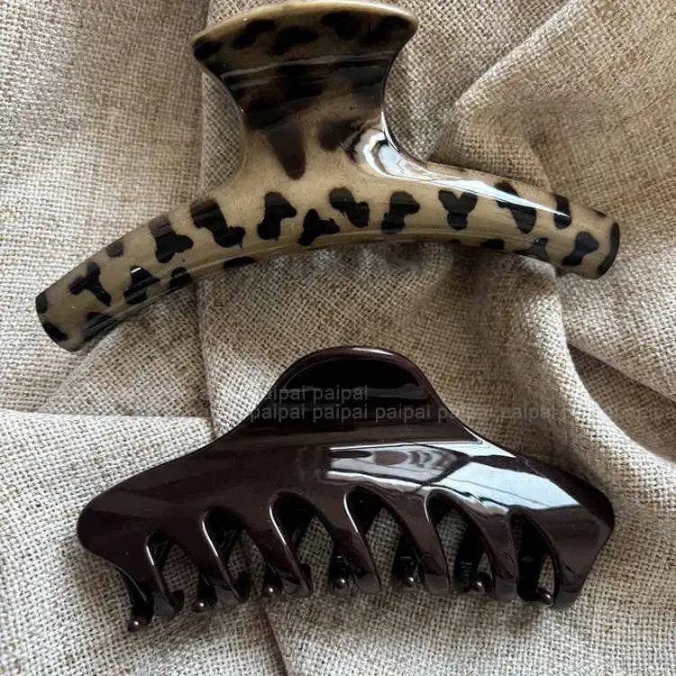 过目不忘~抓夹女高级感2025新款大号鲨鱼夹后脑勺发夹夏天发量大