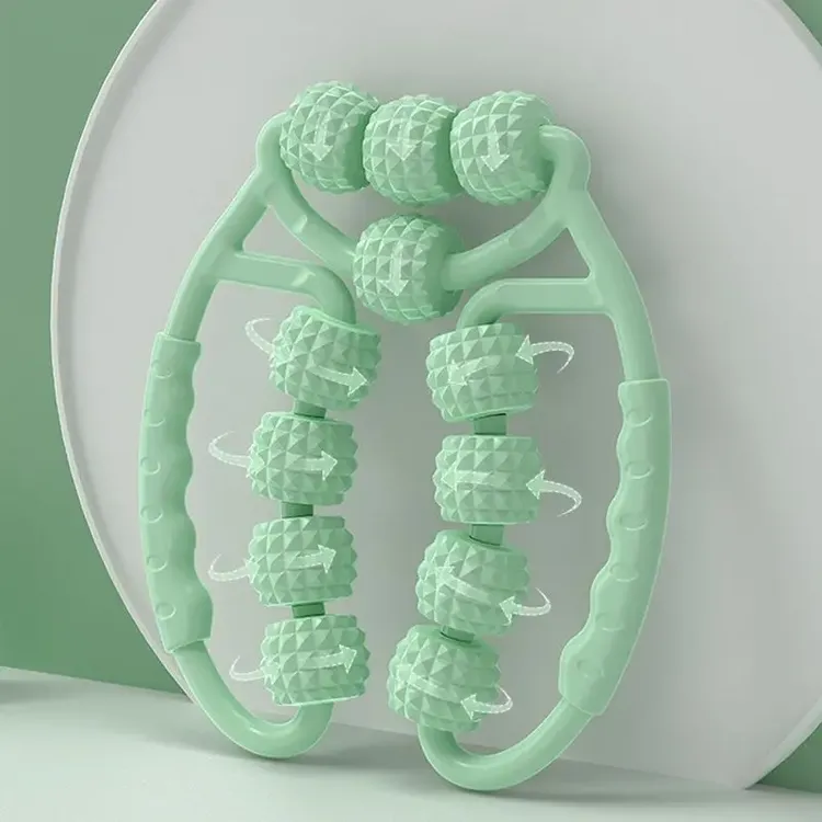 十二轮环形夹腿按摩器神器疏通经络放松腿部肌肉滚轮健身瑜伽辅助