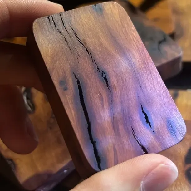 雷击枣木空白无事牌78（送挂绳）