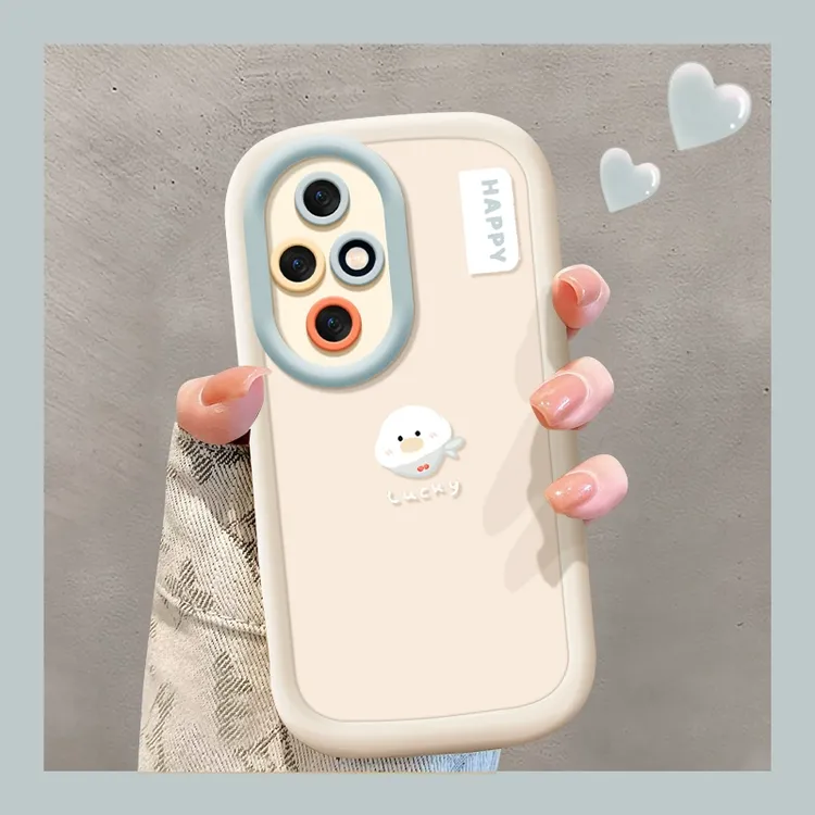 简约小鸭适用荣耀300手机壳新款300pro硅胶honor200女款200pro全