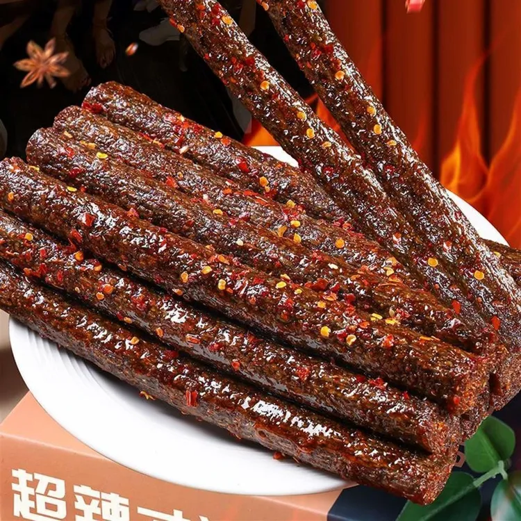 【一根大长筋】爆辣口味香辣口味美味好吃的零食推荐湖南特产xyy商品图