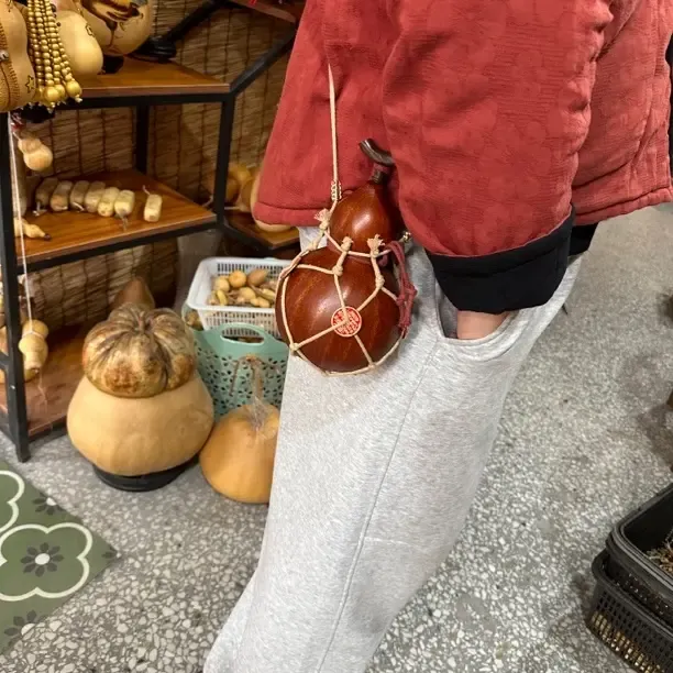 大漆工艺天然酒葫芦可装酒水户外随身挂件文玩好物