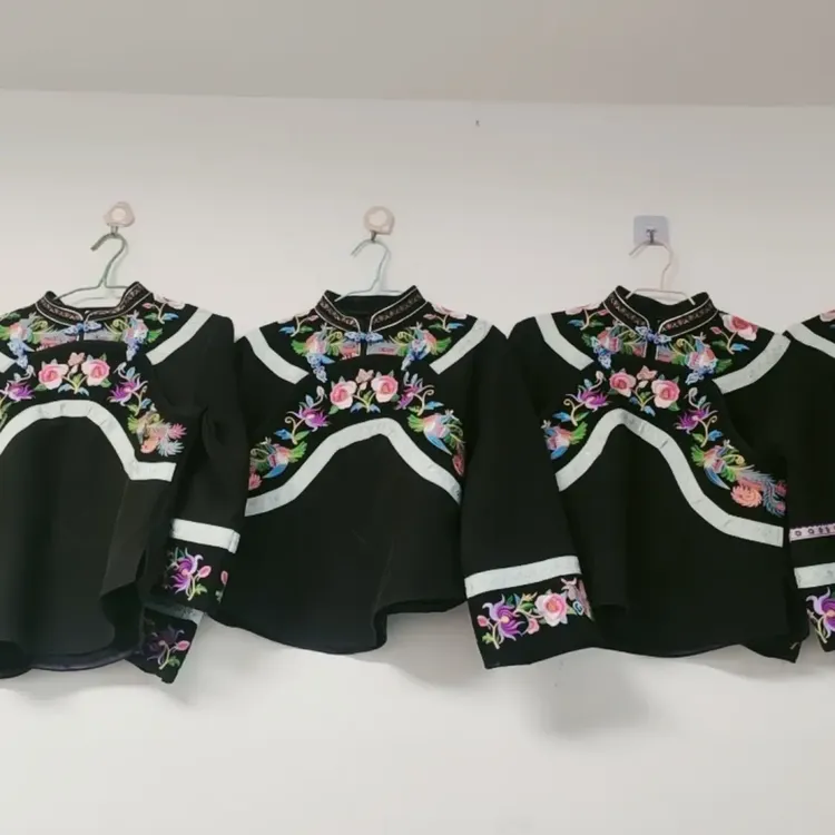 少数民族壮族布依族民族风原创设计刺绣上衣民族服饰贵州传统女装