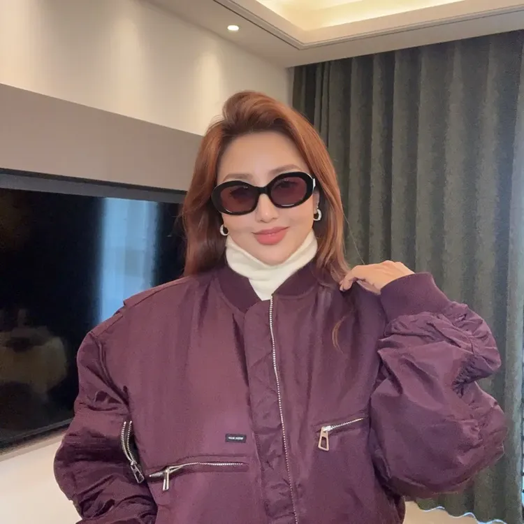 秋冬新款夹棉短款飞行服夹克棒球服外套