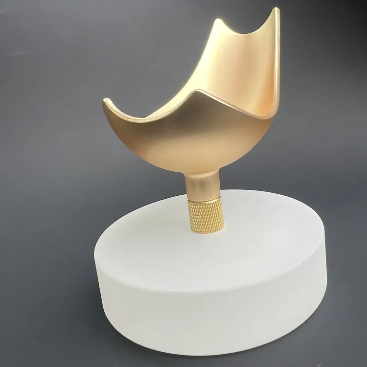 8deco2025新款烟斗单斗架 亚克力底座铝合金斗架 质感家用展示 