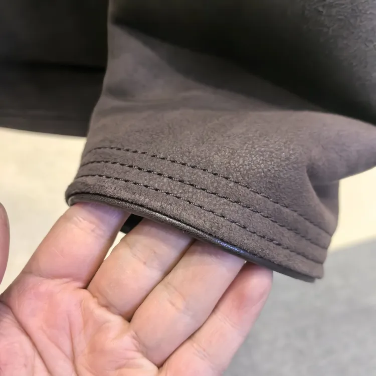 2025男冬季美利奴皮毛一体休闲款