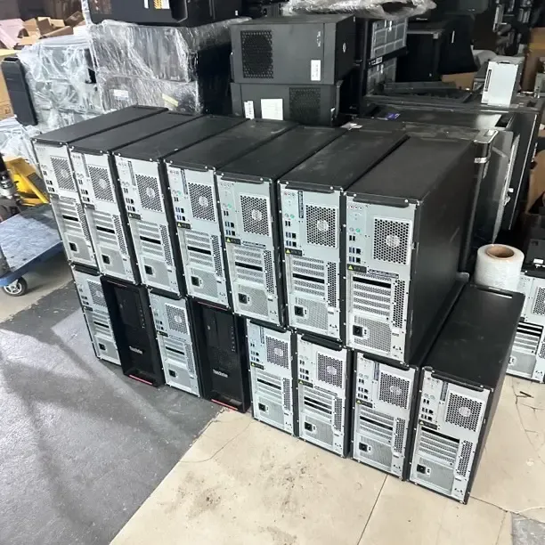 95新、原装图形工作站工业服务器金属、准系统、铁机箱台式电脑散热