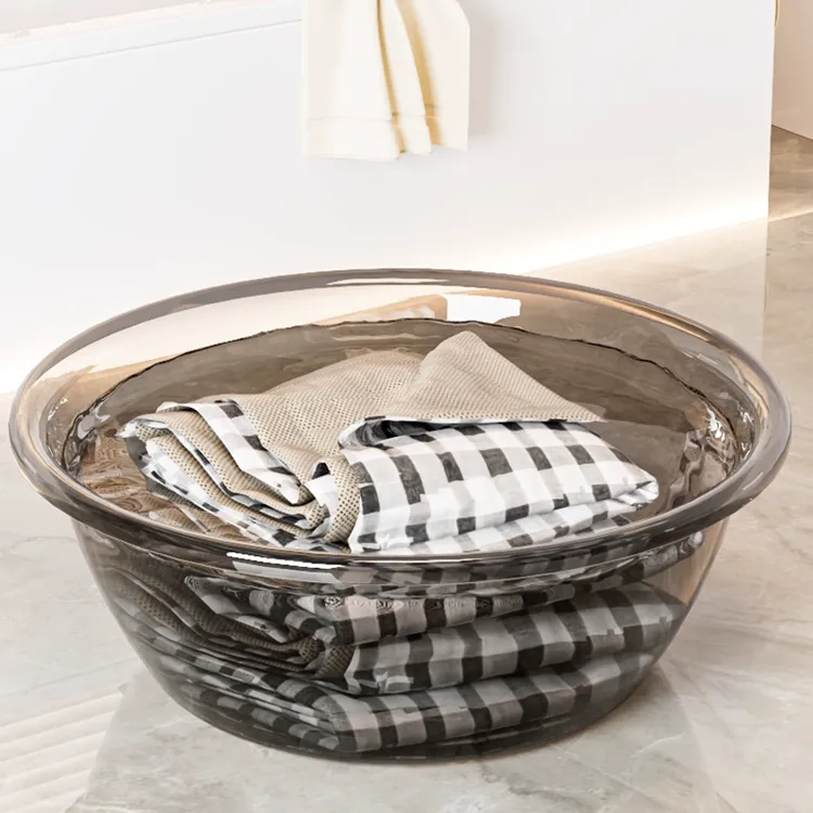 超大洗衣盆2025新款家用轻奢脸盆高档大容量一体式婴儿加深搓衣盆