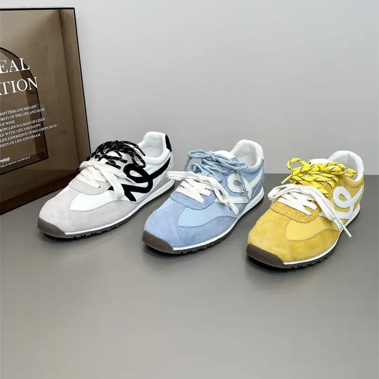 韩系百搭休闲运动鞋小个子德训鞋2025年春夏新款轻便防滑阿甘鞋女