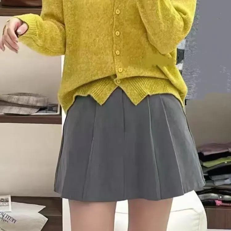 女士毛衣灰色薄款女装街头风保暖女针织时尚慵懒长袖