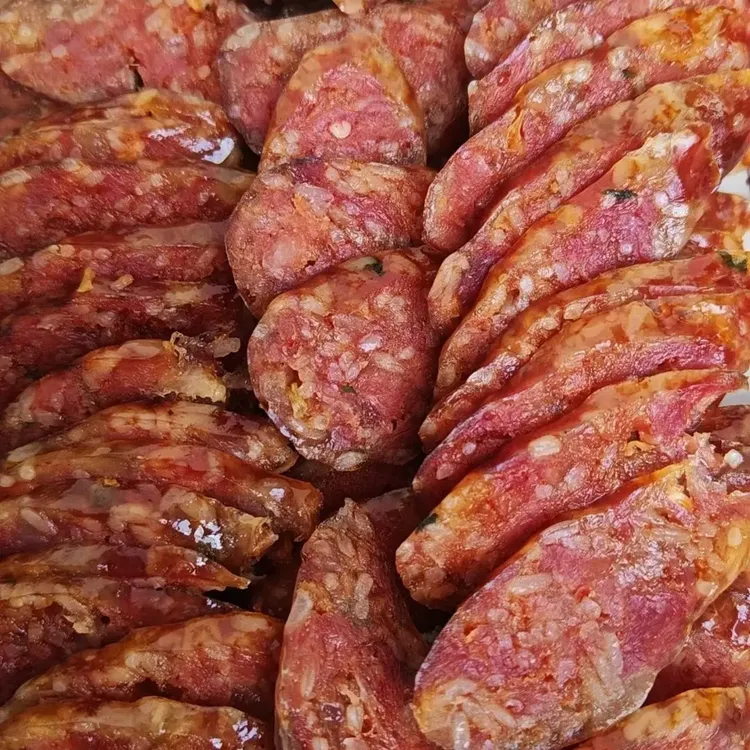 固始手工麻辣川味非烟熏腊肠农家风味纯肉腌制香肠