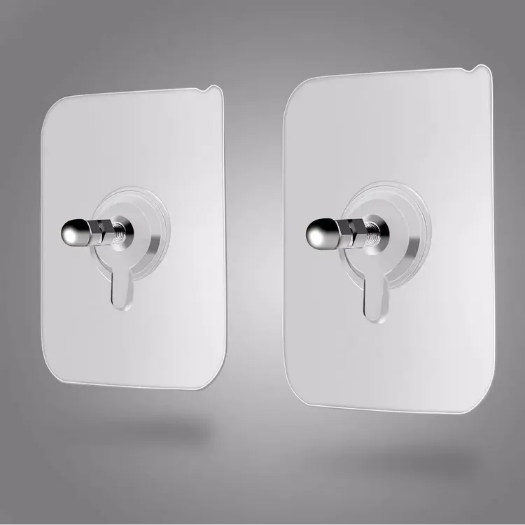 家用免打孔粘贴式带螺丝钉无痕免钉贴强力可挂置物架壁画挂画