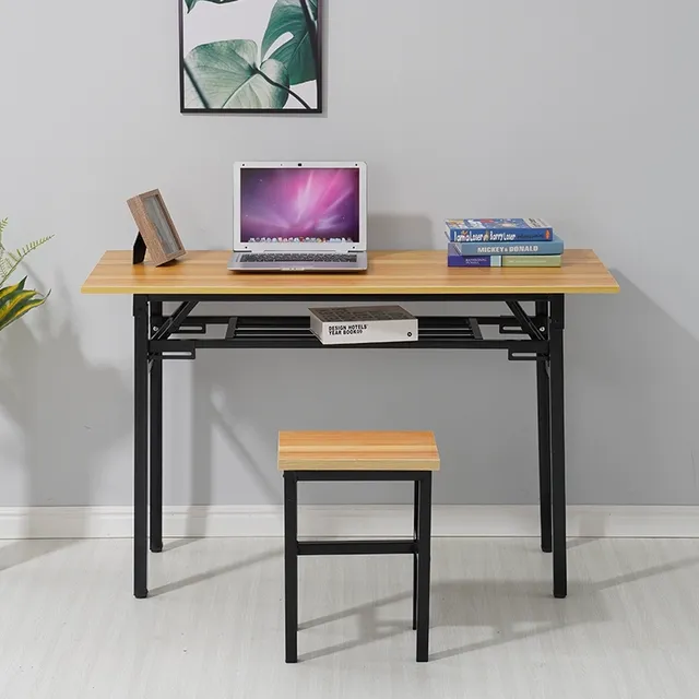 源头好货简易折叠桌长方形培训桌摆摊桌户外学习书桌会议长条桌餐