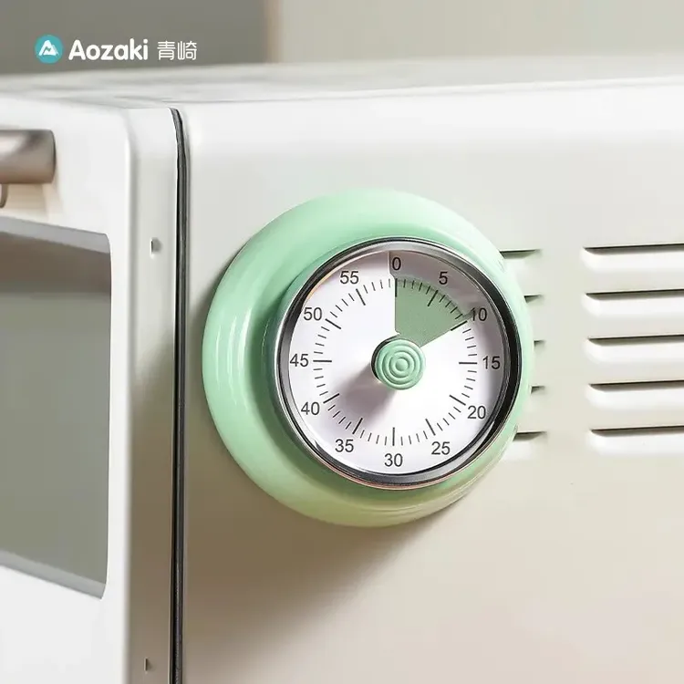 机械计时器可视化学习专用烘培闹钟提醒器机械式贴冰箱磁吸学生