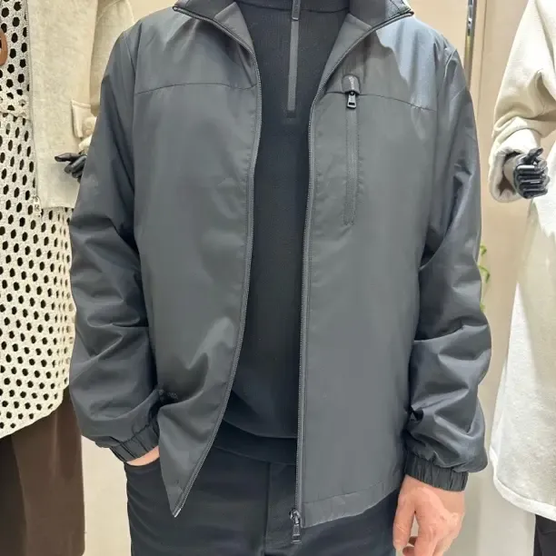 高端轻奢立领三防夹克秋季户外机能风双面穿防风保暖外套