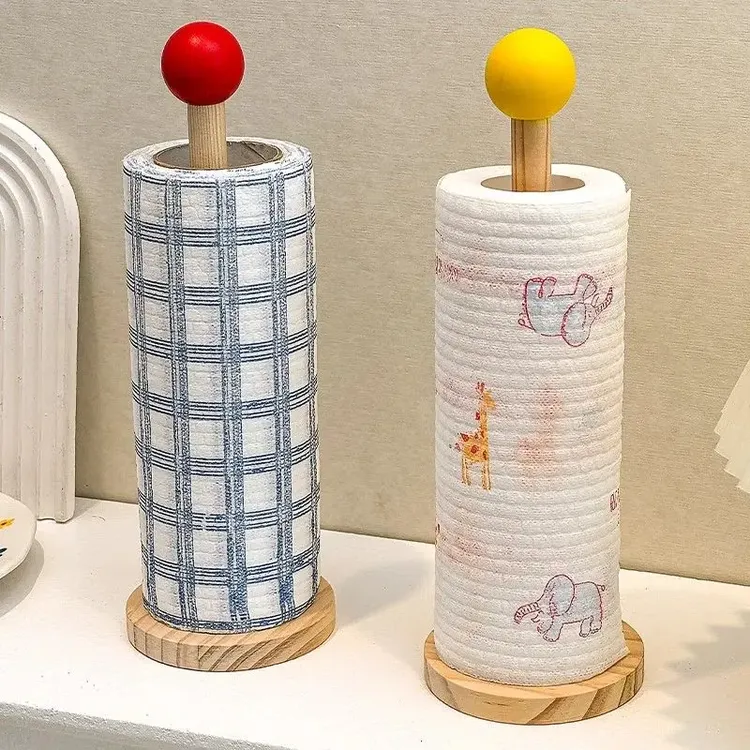 厨房纸巾架懒人抹布置物架卷纸架保鲜膜架置物架厨房用纸卷筒架子