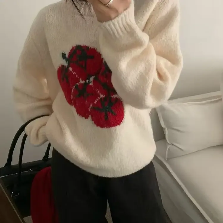 甜美风朋克风法式百搭常规款马夹网红红色情侣保暖