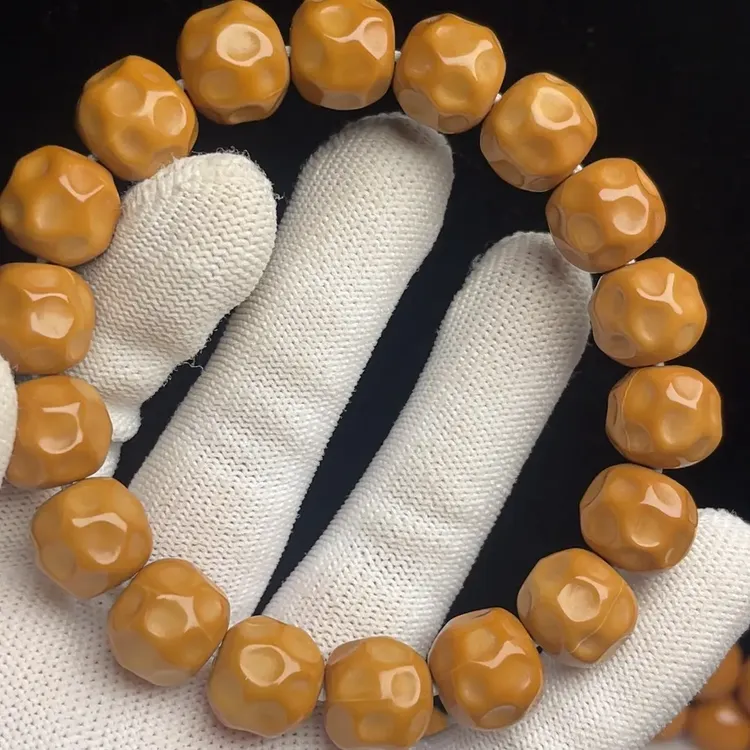 猴头核桃精品奶酪手串 尺寸14左右